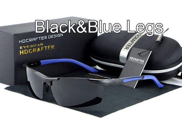 HDCRAFTER Aluminum  Magnesium  Sunglasses Polarized UV400.