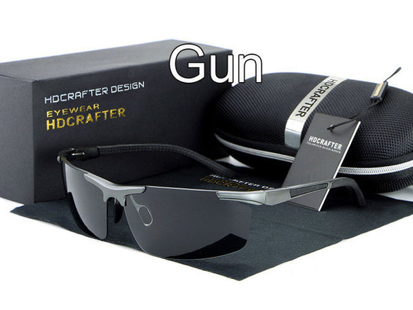 HDCRAFTER Aluminum  Magnesium  Sunglasses Polarized UV400.