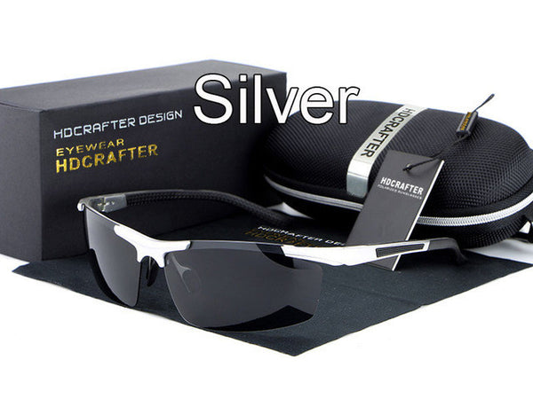 HDCRAFTER Aluminum  Magnesium  Sunglasses Polarized UV400.