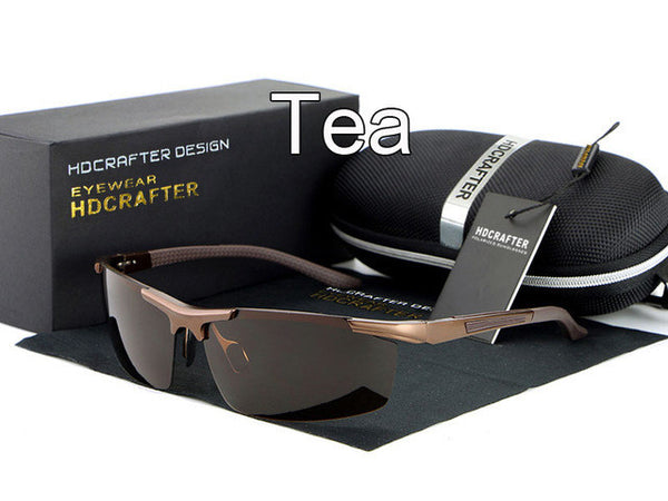 HDCRAFTER Aluminum  Magnesium  Sunglasses Polarized UV400.