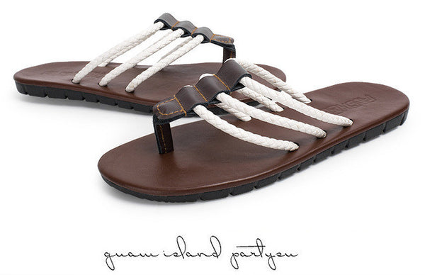 Slippers Breathable Mesh Home Slippers Men Flip Flops Comfortable Outdoor Shoes.