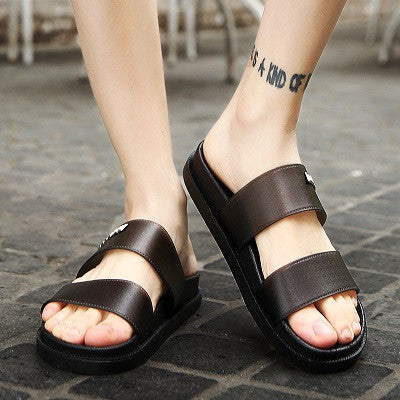 2017 Men Summer Candy Color Slides Sandals Slippers Beach Flip Flops.