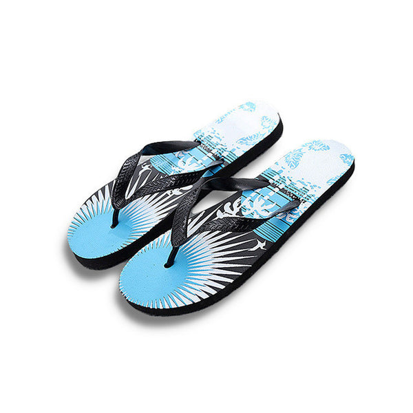 New Summer Men  Flip Flops Printing Coconut Tree.