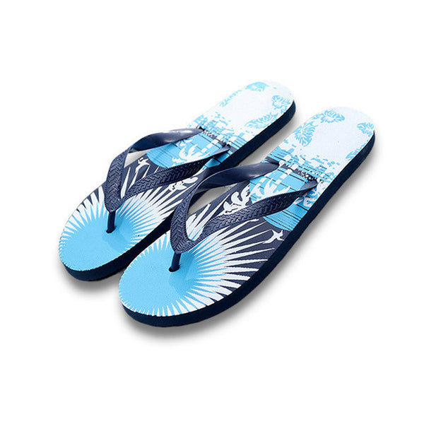 New Summer Men  Flip Flops Printing Coconut Tree.