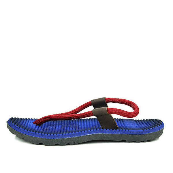 Clax Flip Flops Men 2017 Spring Summer Fashion Slippers Male Home Shoe Casual Red Blue Walking Shoe