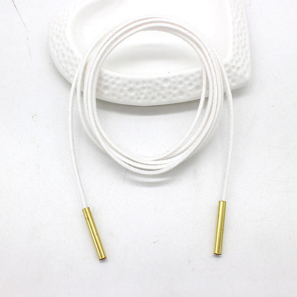 Luxury hollow Ethnic Choker Necklace Gothic Charm Long rope boho Black Leather.