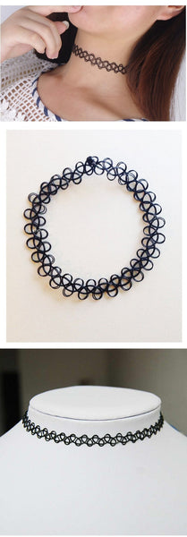 New Collares Vintage Stretch Pendants Necklace For Women.