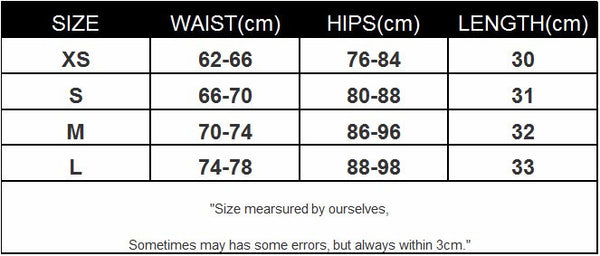 Colorful Apparel New Hot Fashion Solid Side Zipper High Waist Shorts Women.