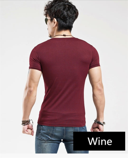 New arrival summer Fashion Casual short-sleeved men t-shirt.