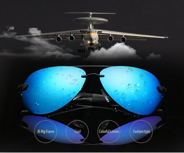 ELITERA Aluminum Magnesium Alloy Sunglasses Men.