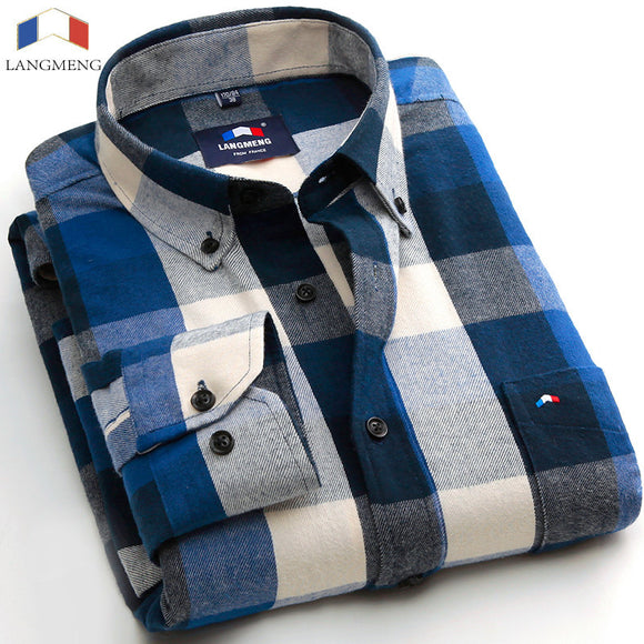 100% Cotton Hot Sale Spring Autumn Dress Shirts Long Sleeve.