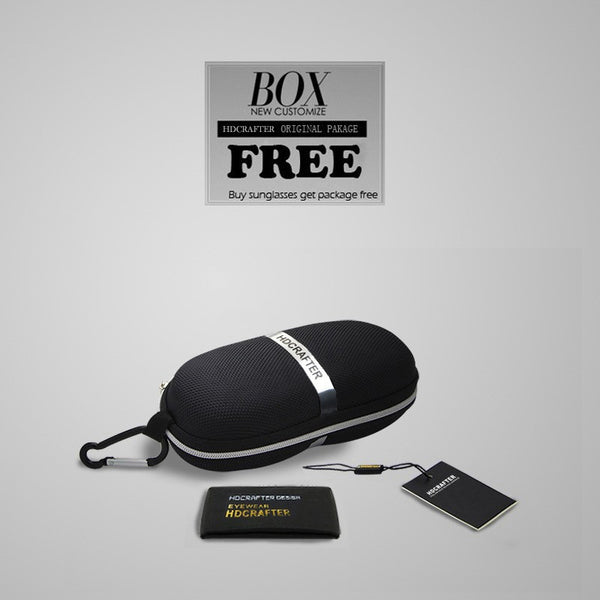 HDCRAFTER Brand Unisex Retro metal frame Sunglasses.