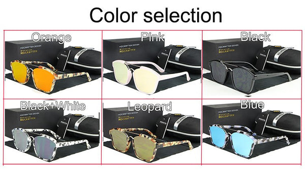 HDCRAFTER Brand Unisex Retro metal frame Sunglasses.