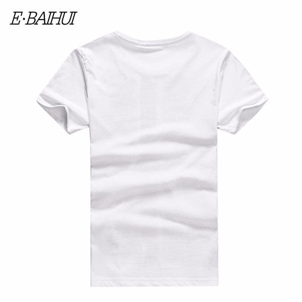 Brand new summer style Cotton men Clothing Male Slim Fit t shirt.